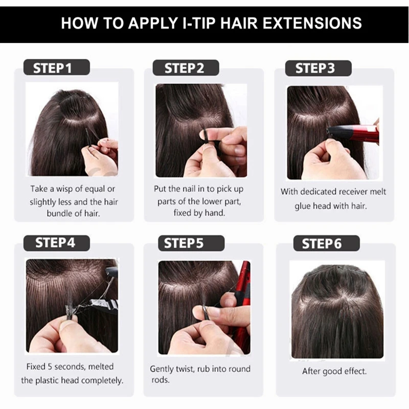Classic Coda 1g/s 20&rdquo; Full Cuticle Remy Human Hair Extensions Pre Bonded Keratin I Tip Hair 50g/pack