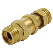 5,5 мм отверстие золотого тона клапан для воздушного компрессора