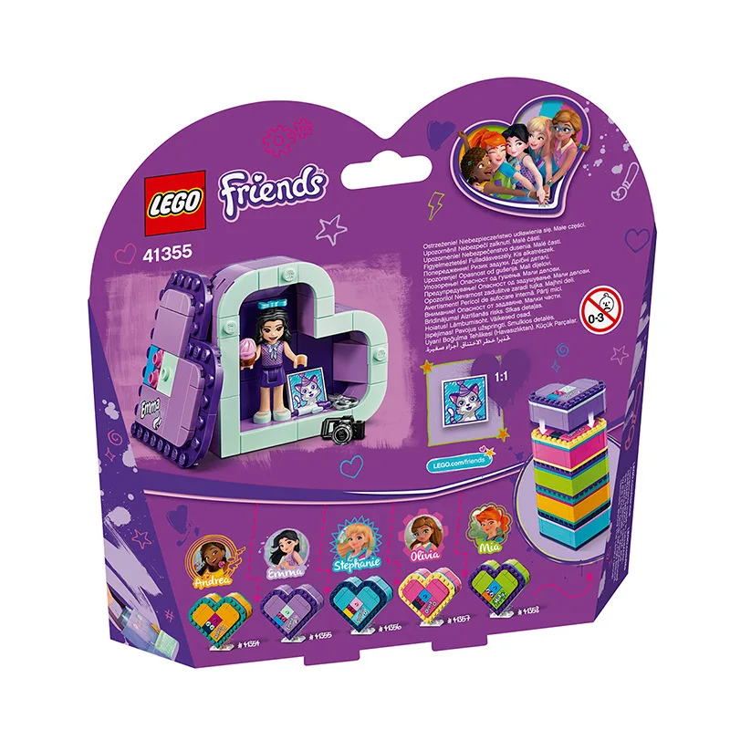 LEGO March New Products Good Friend Series Emma's Heart Tibetan Treasure Box 41355 Lego Toy Building Blocks