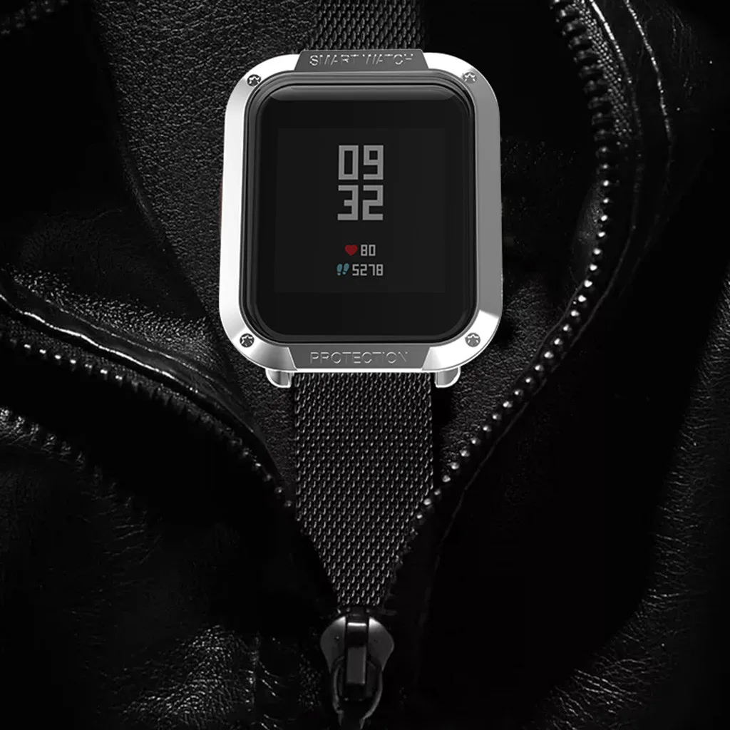 PC Case Cover Protector for Xiaomi Huami Amazfit Bip Youth Lite Watch xiomi xaomi Coque Covers estuche para reloj