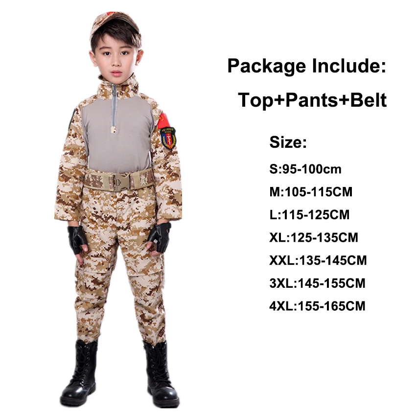 Uniforme d'armure de police Swat pour enfants, équipement Airsoft pour  garçons et filles, costume d'extérieur, armée de chasse, armée DulArmy -  AliExpress