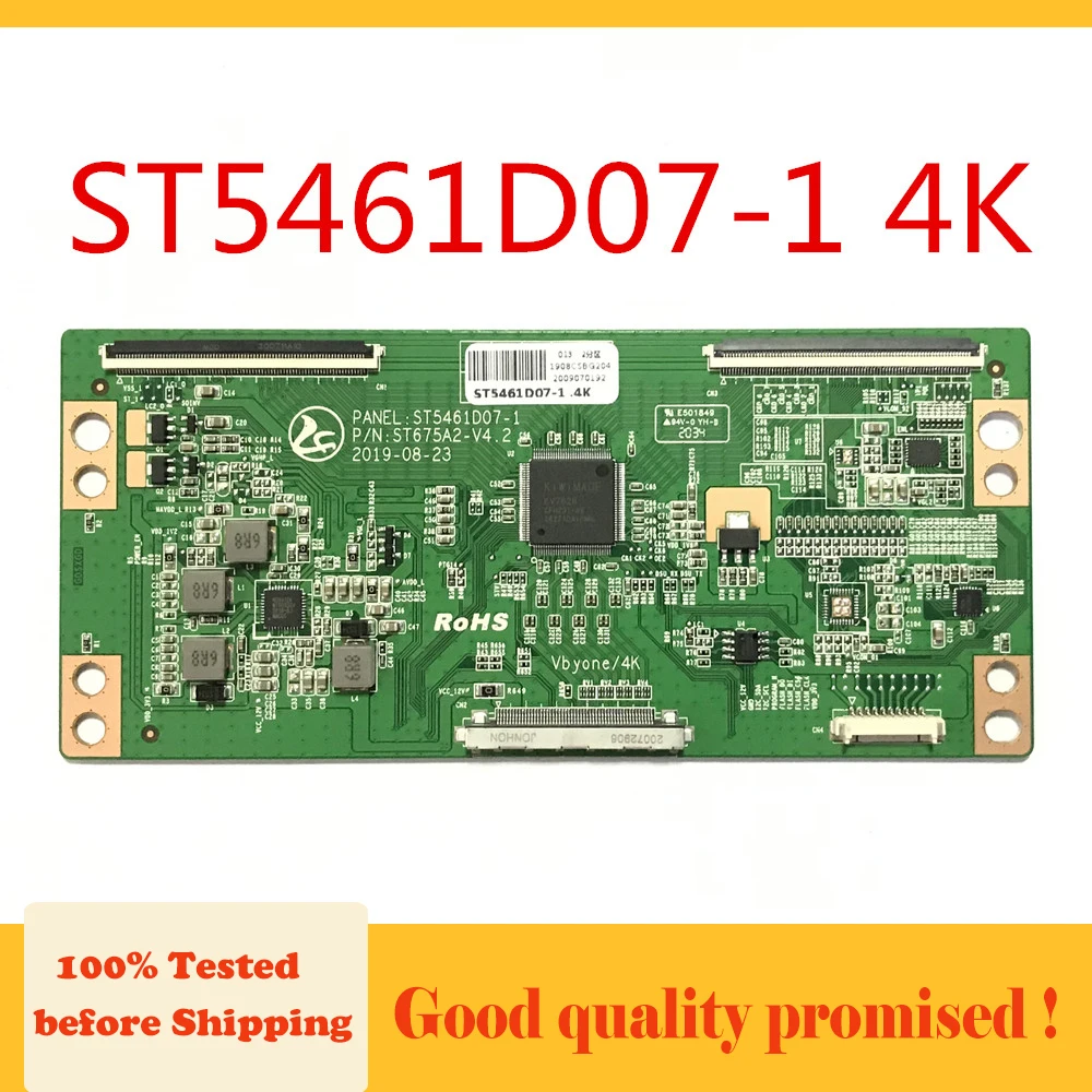 ST5461D07-1 4K T-Con плата для ТВ дисплей оборудование T Con доска оригинальная запасная Tcon