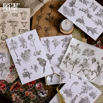 

9pcs/set Clear Stamp For Card Making Scrapbooking Silicon Stamp Decoration Leaves Rubber Stamp