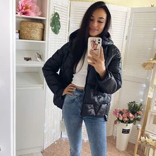 FAKUNTN2021 new  Women winter jacket parkas fashion youth slim hooded women parkas  jacket casual street warm autumn winter coat