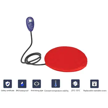 

Pet Heating Pad Heated Dog Beds Warmer - Cat Electric Heat Pad