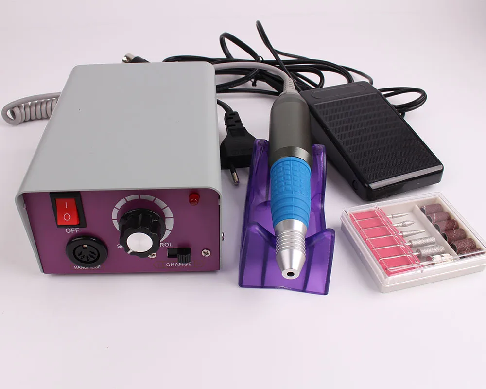 

Manicure 25000 Grinding Machine Wholesale 25000 Rpm with Pedal Control Nail Polisher Revolving Speed Stable Strong