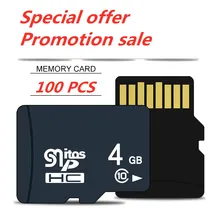 Wholesale Original Micro SD Card 100PCS 128MB 256MB 512MB High Speed Flash Memory Card 32GB 16GB 4GB 8GB TF Card for MP3/MP4/PC
