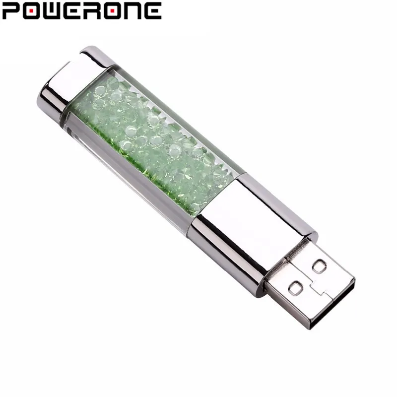 Металлический USB флеш накопитель POWERONE 4 ГБ 8 16 32 64 ГБ|USB флэш-накопители| |