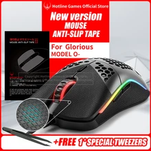Hotline Games Rato anti-deslizamento fita para glorioso modelo o-mouse suor resistente almofadas mouse lado anti-deslizamento adesivos mouse patins