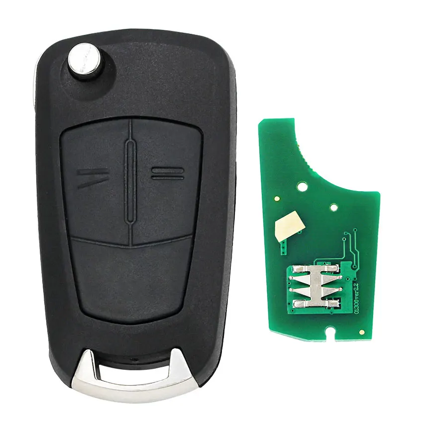2/3 кнопки дистанционного ключа 433/434 МГц с PCF7946 чип для Vauxhall для Opel Astra 2004-2009+ Uncut HU100 лезвие