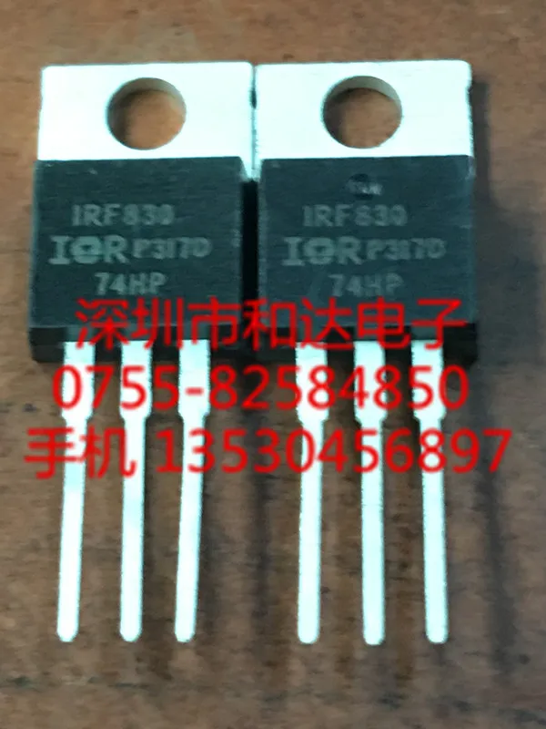 5 шт. IRF830 TO-220