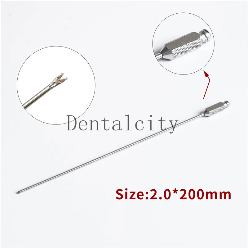 Липосакция Cannulas открытый/v-dissector урожая cannula из нержавеющей стали с CE