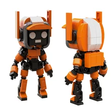 

MOC Resembles A Little Tiger K-VRC Love-Death-Robot Building Block Model Toy Creativity Animation Future Robot Bricks Gfit