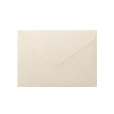 16x11.5cm Vanilla Paper Bronzing Business Invitation Envelope Wedding Invitation Envelope Customization