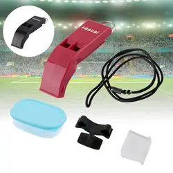 High Quality Whistle Lanyard Loud Sound Whistle Referee Soccer Football Basketball Whistle Classic Referee Cheerleader Whistle