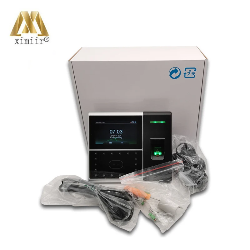 Llinux system attendance device Iface302 face fingerprint 125KHZ RFID function card access control with back up battery - Famidy.com