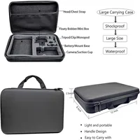 Accessories Kit for Gopro Hero 12 11 10 9 Black Carrying Bag Waterproof Housing Case Tripod Set for Go Pro Hero12 Hero11 10 9 2