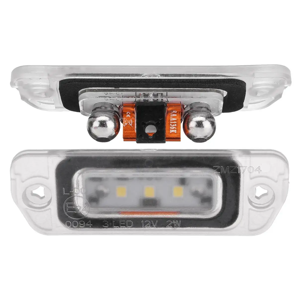 3 светодиодных номерных знаков для Mercedes Benz R Class GL350 450X164 W164 2006-2011 Автомобильные аксессуары