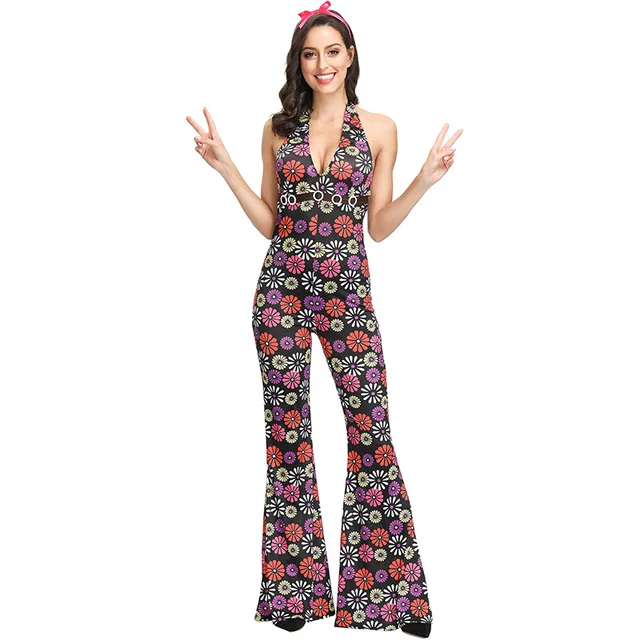 Retro 60s 70s Disco Hippie Costume – The Great Big Store