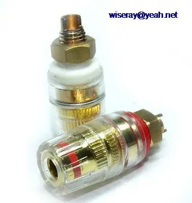 DHL/EMS 20 шт переплет пост-усилитель Акустический кабель 4 мм банан plug-A8