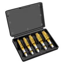 Professional High-quality 5pcs Hex Screw Easy Out Drill Bit Set Mintiml Screw Accessaries Tool Parts