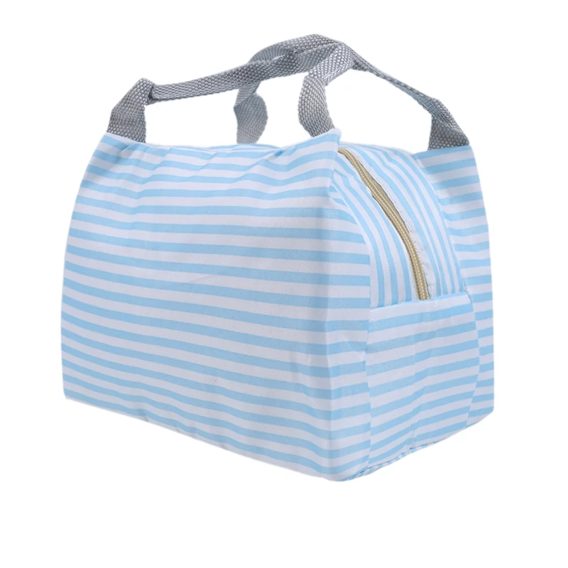 

Striped Dot Portable Lunch Bag Insulation Refrigerated Fresh Food Safety Insulation Lunch Bag Suitable for Picnic Lunch Bag