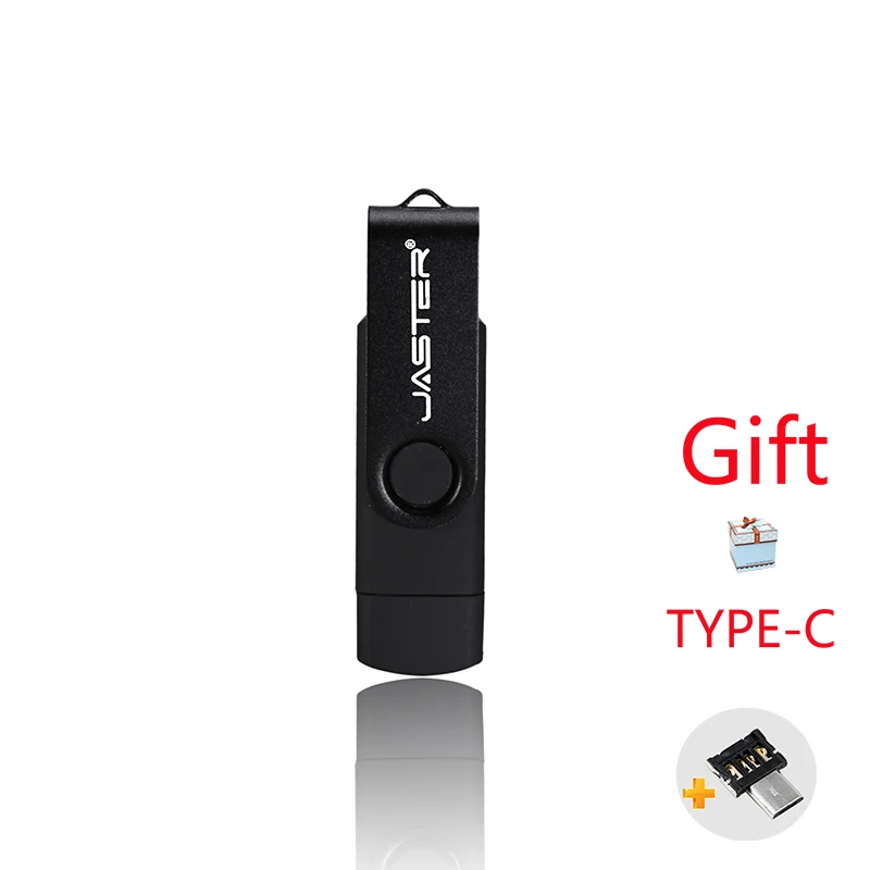 usb c drive JASTER High Speed USB Flash Drive OTG Pen Drive 128gb 64gb Usb Stick 32gb 256gb Pendrive Flash Disk for Android Micro/PC 100 gb flash drive USB Flash Drives