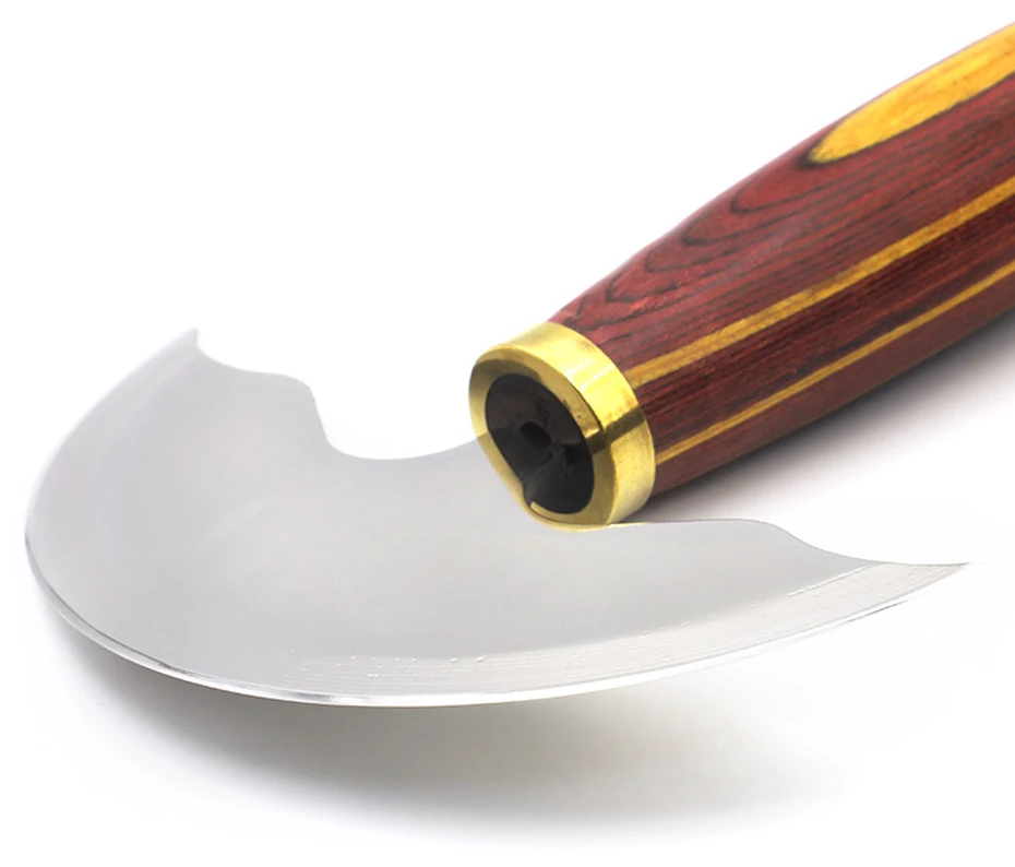 Высококачественный коррекционный изогнутый нож для снятия фаски кожаный триммер DIY инструмент для резки кожи DIY нож для коррекции обрезки кожи
