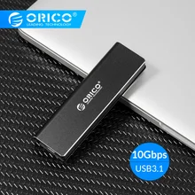 ORICO M.2 Накопитель SSD с протоколом NVME корпус Тип C USB 3,1 SSD корпус Поддержка 10 Гбит/с UASP M.2 USB NVME корпус алюминиевый жесткий диск коробка