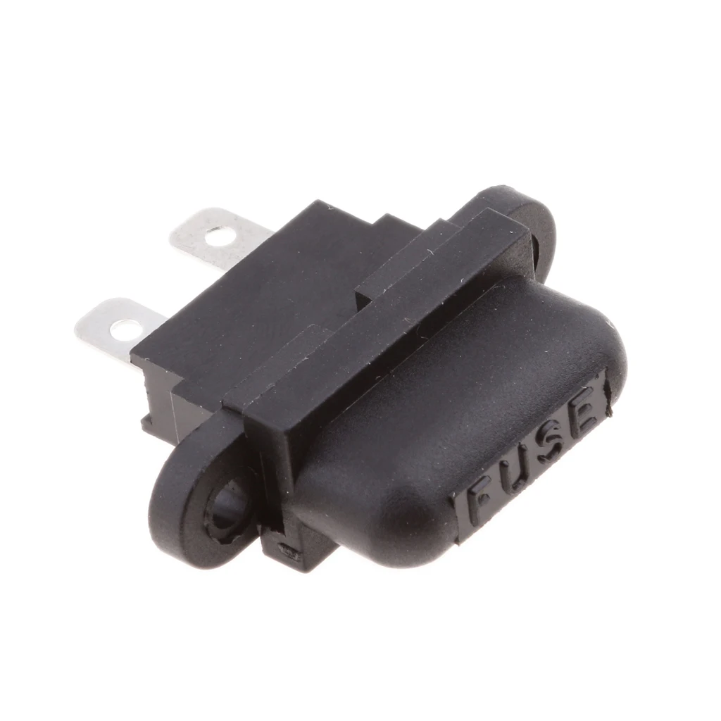 Car Boat Truck 30A Auto  Standard Fuse Holders Boxes W/ Cover Black
