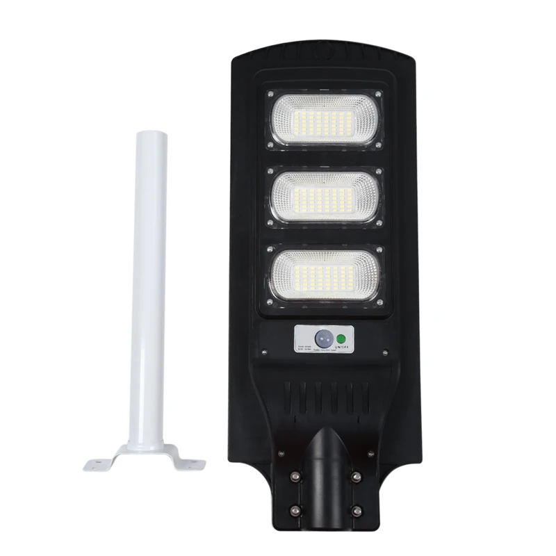 

FFYY-90W Solar Street Light Radars PIR Motion Sensor Light with Arm Waterproof Wall Path Lamp for Park Garden Courtyard