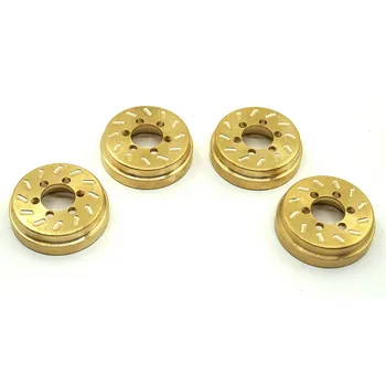 

4Pcs Copper Internal Wheel Weights RC Car Replacement Part 1.9" Wheel Rims For 1/10 RC Crawler Accessories