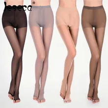 Jeseca, новинка, сексуальные тонкие высокие Чулочные изделия, Колготки с открытым носком, дышащие колготки, чулки, женские тонкие чулки, женское нижнее белье