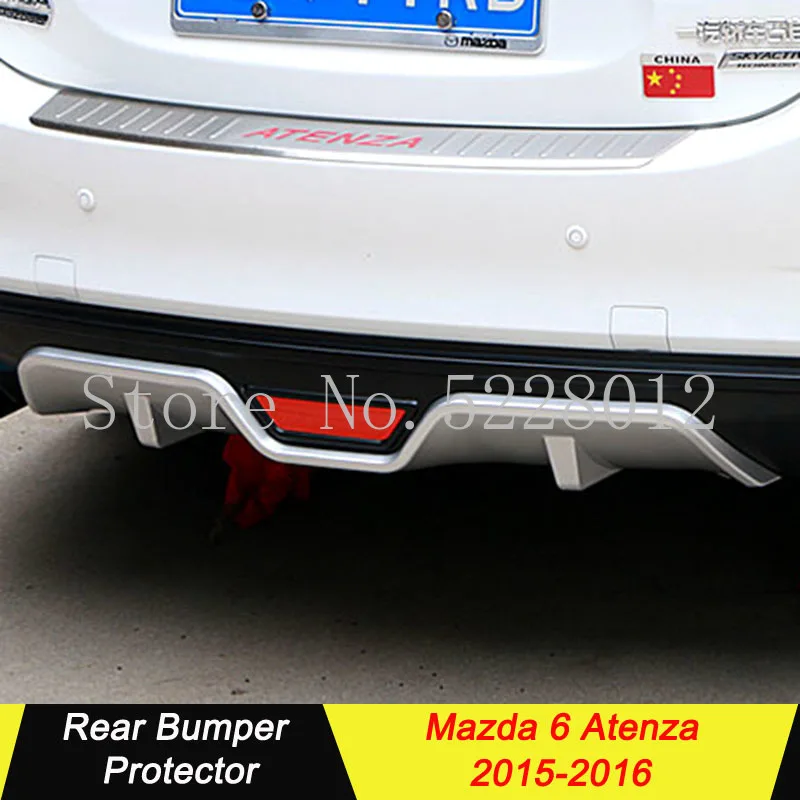 

For Mazda 6 ATENZA Rear Bumper Diffuser Bumpers Protector For ATENZA 2015-2016 Body kit bumper