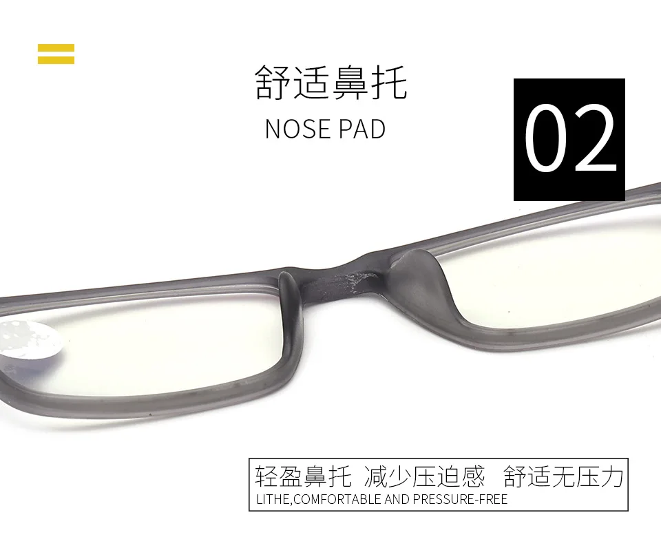 Новые анти-синие очки для чтения модные смолы HD пресбиопические очки для пожилых мужчин и женщин очки для чтения