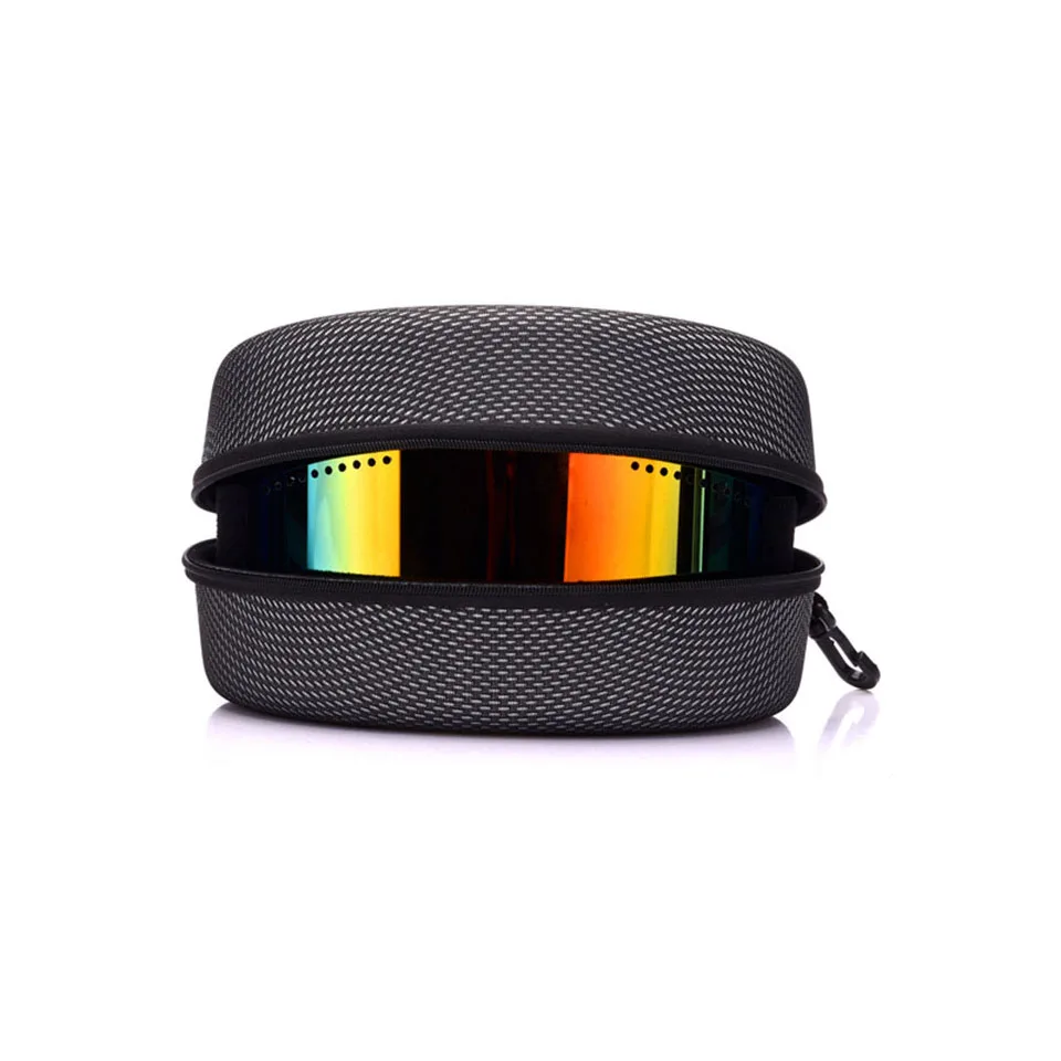 LOOGDEEL Travel Snowboard Ski Goggles Case Without Goggles Winter Outdoor Skiing Sport Glasses EVA Sunglasses Storage Box 3