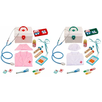 

14-Piece Set of Children Pretending to Be a Kit Role-Playing a 's Doll and Overall Equipment of the