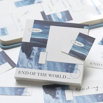 

100 Sheets Instant Photo Album Series Memo Pad INS literary Small Book Decoration Material student Journal Stationery Supplies