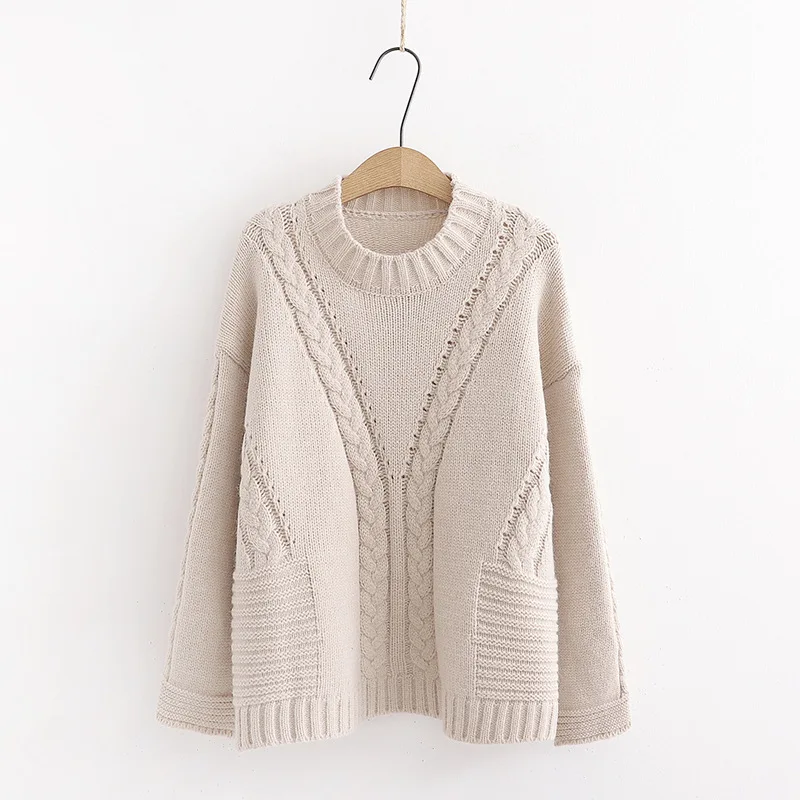 Sen женский свитер женский тонкий свитер с высоким воротником небольшой свежий вязаный свитер осень и зима