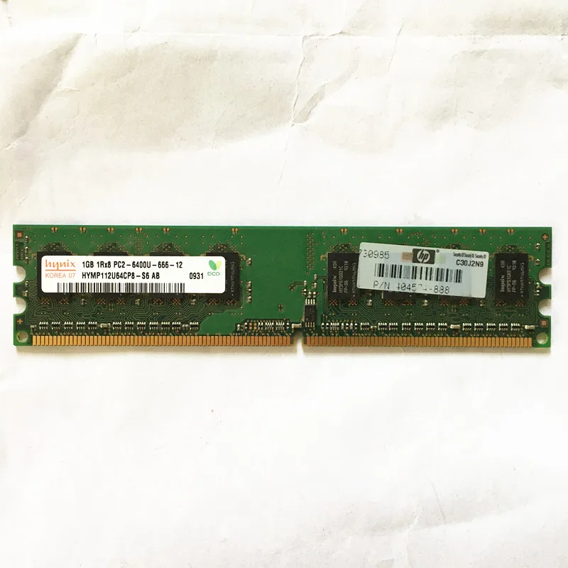 Hynix ddr2 1gb 800MHz ram 1GB 1Rx8 PC2-6400u-666-12 DDR2 800 1GB de memoria