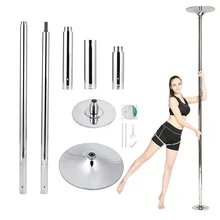 45 мм Профессиональный Золотой Стриппер для зачистки спининга съемный домашний фитнес-полюс для занятий танцами тренировочный полюс X Pole комплект