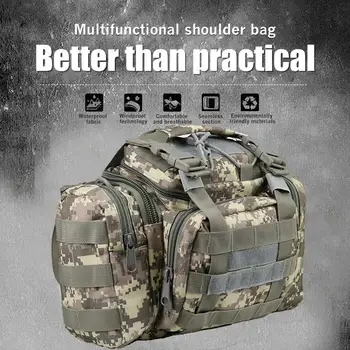 

Oxford Cloth 600D 15L Camping Bag Shoulder Bags CrossBody Bag Multipurpose Outdoors Cycling Unisex Chest Pack Fashion