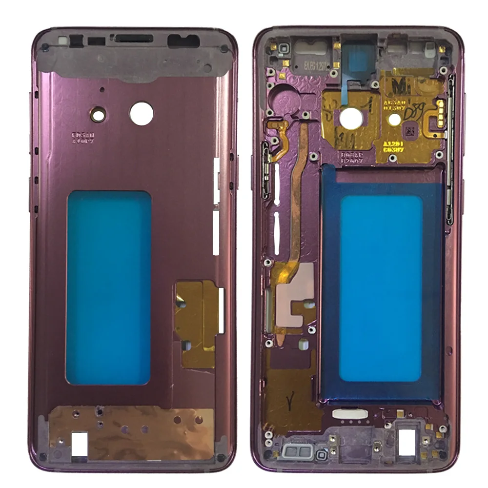 Корпус средней рамки для samsung Galaxy S9 S9 plus Передняя ЖК-рамка Панель задняя пластина Корпус задняя крышка с инструментами