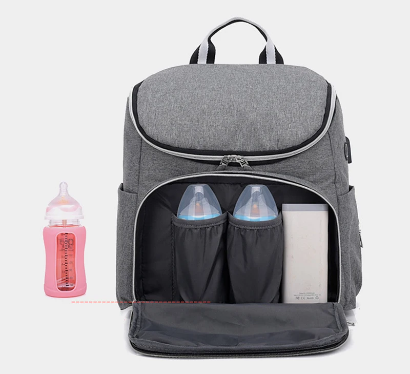 Модная сумка для беременных и для подгузников, водонепроницаемые сумки для подгузников, большая емкость, сумка для ухода за ребенком, многофункциональные рюкзаки для мамы