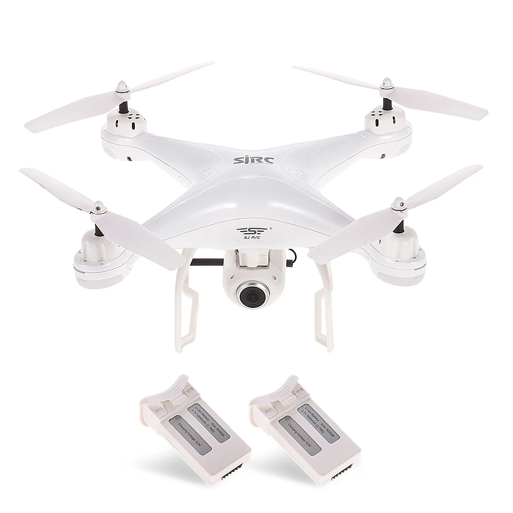 

S20W GPS FPV Adjustable 1080P HD Camera Wide Angle RTF Double GPS Positioning Altitude Hold Drone with Two Batteries