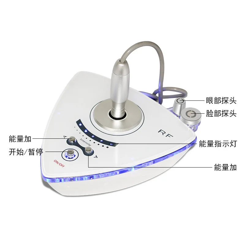 RF Double Headed Radio Frequency Instrument Beauty Hospital Household Radio Wave Face Lift Inductive Therapeutical Instrument Re