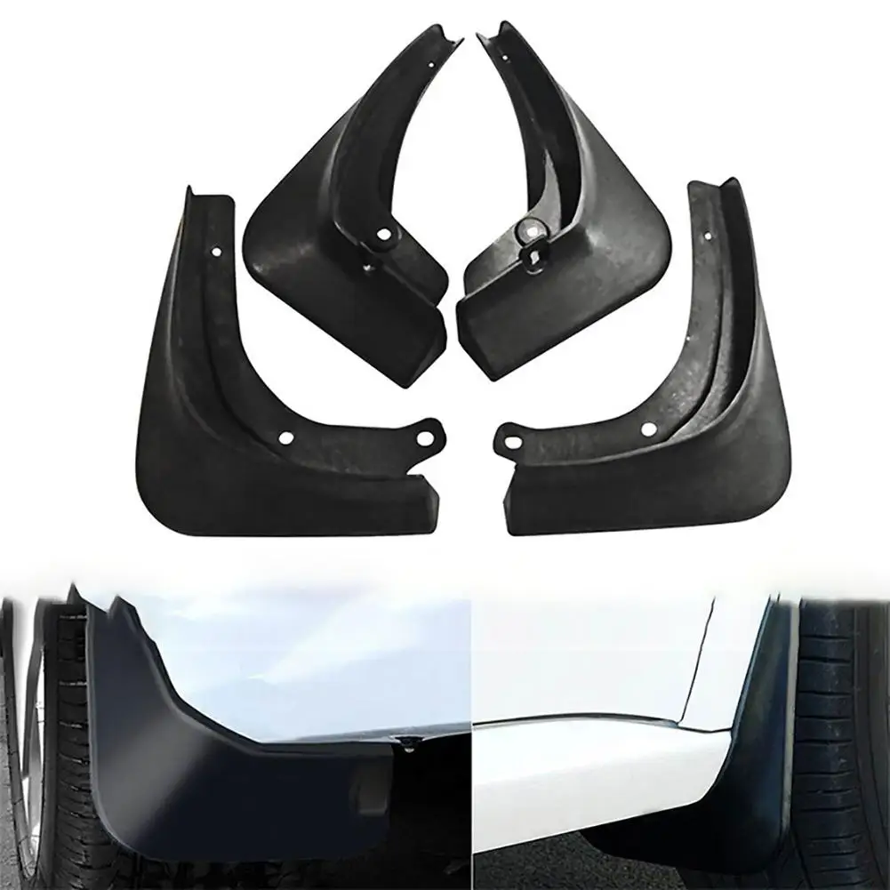 

4Pcs/Set Car Mud Flaps Splash Guard Fender Car Mudguard For Tesla Model 3 2016-19
