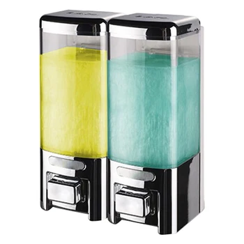 

Office Hotel Home Bathroom Interior Shampoo Leakproof Kitchen Sink Manual Soap Dispenser Toilet Wall Mounted Easy Install