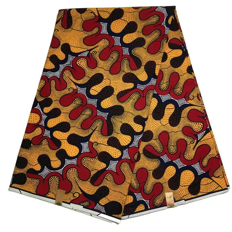 

Pagne Africa wax fabric Ankara fabric 100% cotton high quality Ghana wax batik African style traditional culture clothes 6 yards