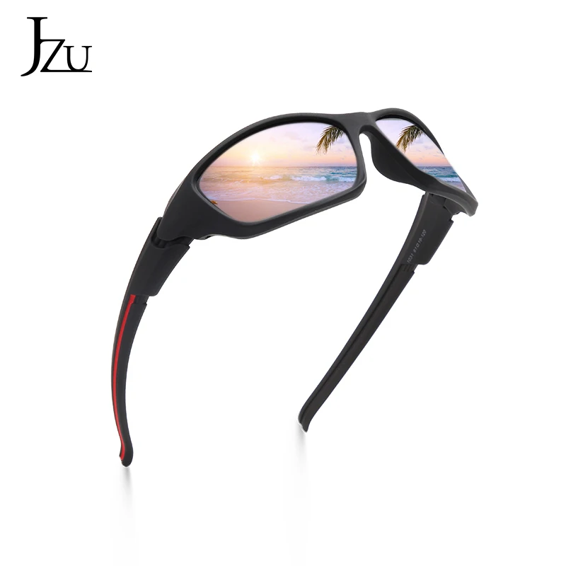 JZU 2019 Модные поляризованные солнцезащитные очки мужские роскошные брендовые